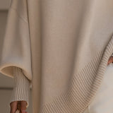 Clara | Chic Oversized Poncho Sweater for Women