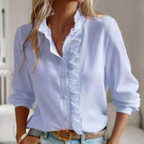 Elowen | Women's Elegant Cotton Blouse