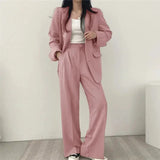 Annabelle | Tailored Blazer and Straight-Leg Trouser Ensemble