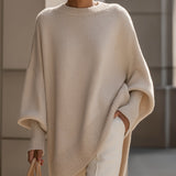 Clara | Chic Oversized Poncho Sweater for Women