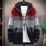 Oscar | Men's Knitted Hooded Cardigan for Winter Comfort