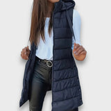 Daisy | Hooded Quilted Gilet