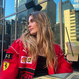 Sienna | Unisex Racing Jacket with Oversized Fit