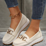 Sophia | Chic Women’s Loafers with Metal Detail
