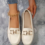 Sophia | Chic Women’s Loafers with Metal Detail