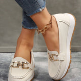 Sophia | Chic Women’s Loafers with Metal Detail