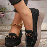 Sophia | Chic Women’s Loafers with Metal Detail