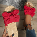 Esme | Boho Sandals with Bow Detail