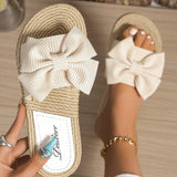 Esme | Boho Sandals with Bow Detail