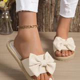 Esme | Boho Sandals with Bow Detail