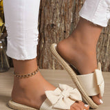 Esme | Boho Sandals with Bow Detail