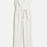 Esme | Stylish Jumpsuit with Wrap Neckline and Waist Tie