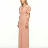 Phoebe | Elegant Puff Sleeve Jumpsuit with Wide Leg Design