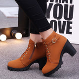 Harriet | Cross-strap ankle boots with modern edge