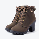 Harriet | Cross-strap ankle boots with modern edge