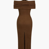 Virelia | Bodycon Evening Gown with Halter Neck