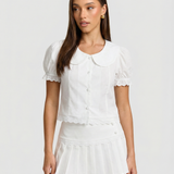 Imogen | Coordinated Cotton Set with Puff Sleeves