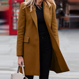 Rosie | Women's Double-Breasted Mid-Length Coat