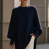 Clara | Chic Oversized Poncho Sweater for Women