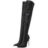 Edie | Over-the-Knee Heeled Boots with Sleek Silhouette