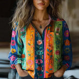 Marnie | Vintage Bohemian Pattern Blouse