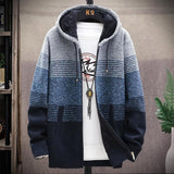Oscar | Men's Knitted Hooded Cardigan for Winter Comfort