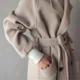 Luré | Long Wool Coat for Women - Ultra Soft, Chic & Comfort Fit