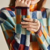 Sophie | Women's High-Neck Knit Sweater