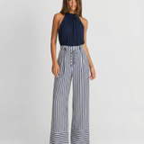 Isolde | Wide-Leg Halter Neck Jumpsuit