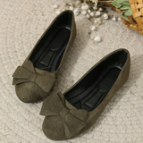 Annabelle | Ballerina Flats with Bow Detail