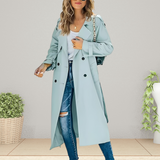 Bella | Women's Mid-Season Double-Breasted Trench Coat