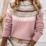 Rosalie | Nordic Pattern Women's Sweater