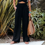 Corvina | High-Waisted Relaxed Linen Trousers