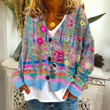 Darcy | Boho-Inspired Floral Print Cardigan