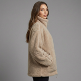 Georgina | Women's Teddy Fleece Coat with Full Zip