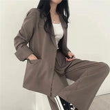 Annabelle | Tailored Blazer and Straight-Leg Trouser Ensemble