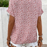 Talia | Floral Pattern Blouse