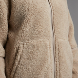 Georgina | Women's Teddy Fleece Coat with Full Zip