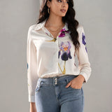Aurelia | Floral Print Blouse with Elegant Fit