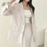 Annabelle | Tailored Blazer and Straight-Leg Trouser Ensemble