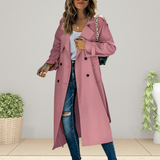 Bella | Women's Mid-Season Double-Breasted Trench Coat