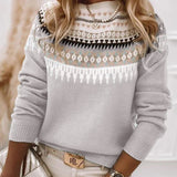 Rosalie | Nordic Pattern Women's Sweater