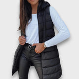Daisy | Hooded Quilted Gilet