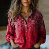 Marnie | Vintage Bohemian Pattern Blouse