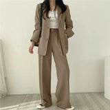 Annabelle | Tailored Blazer and Straight-Leg Trouser Ensemble
