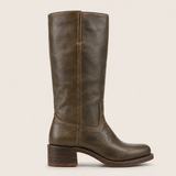 Violet | Women's Premium Leather Ankle Boots with Side Zip