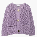 Poppy | Chunky Knit Cardigan with Statement Buttons