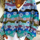 Juniper | Women's Vintage-Inspired Colourful Button-Up Cardigan