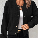 Vien | Patterned Knit Cardigan
