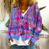 Darcy | Boho-Inspired Floral Print Cardigan